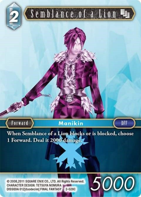 Semblance of a Lion (Opus II) (2-028C)