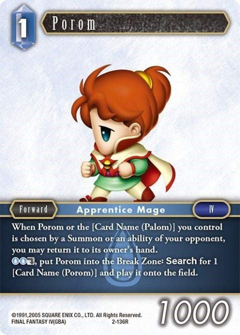 Porom (Rare) (Opus II) (2-136R)