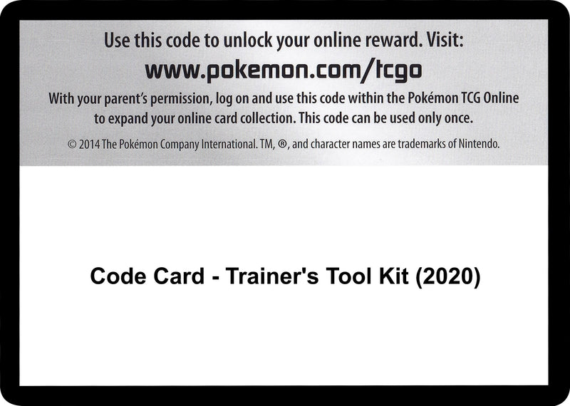 Image for Code Card - Trainer's Tool Kit (2020) - Pokemon