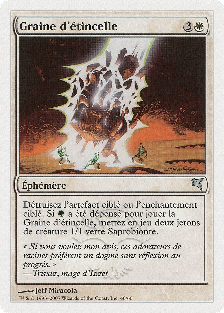 Seed Spark (French) - "Graine d'etincelle" (J40)