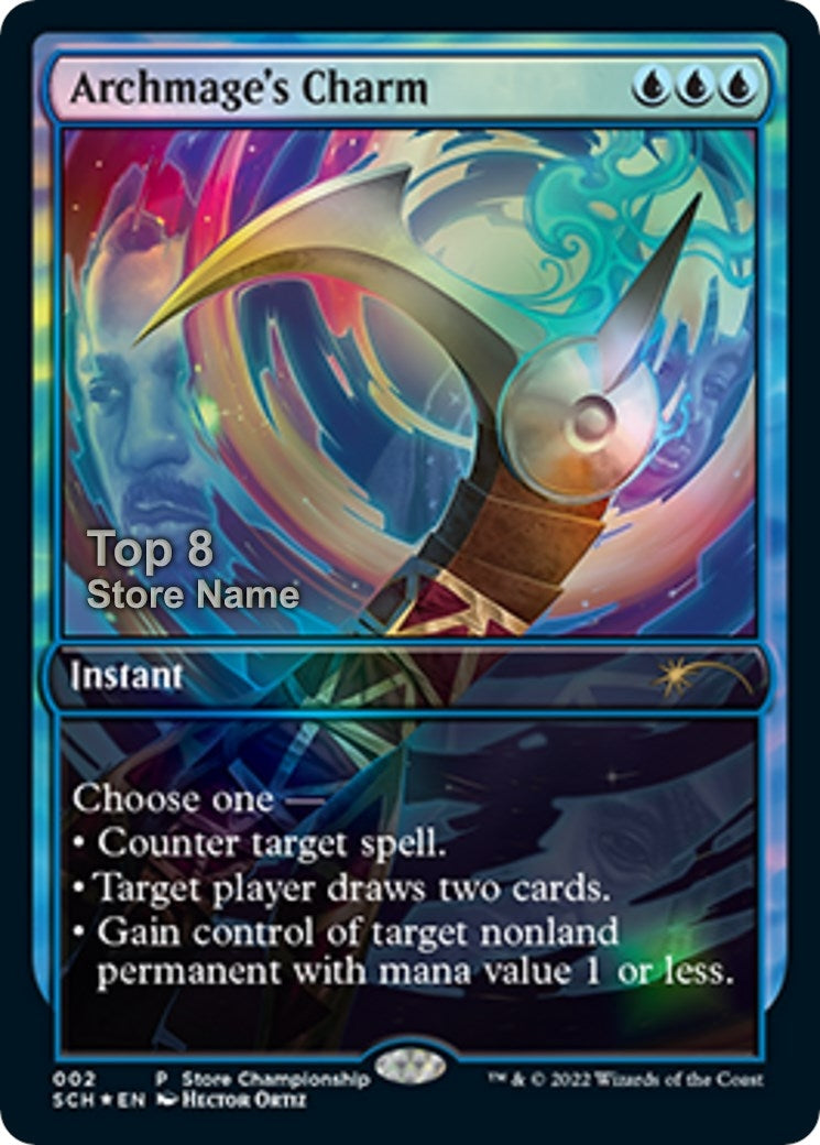 Image for Archmage's Charm (Top 8) (2) - Magic: The Gathering