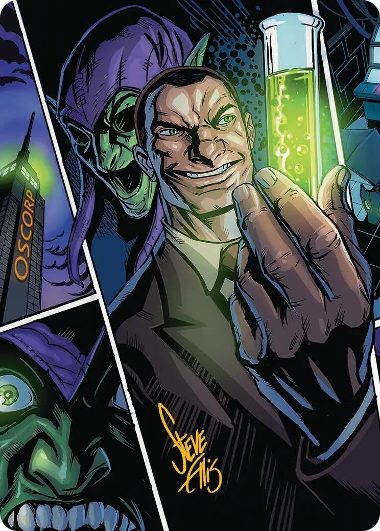 Image for Norman Osborn Art Card (Gold-Stamped Signature) (43) - Magic: The Gathering
