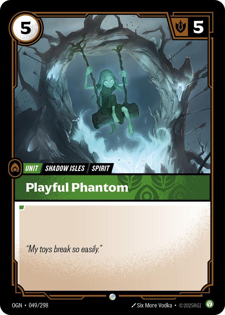 Image for Playful Phantom (Origins) (049/298) - Riftbound: League of Legends Trading Card Game