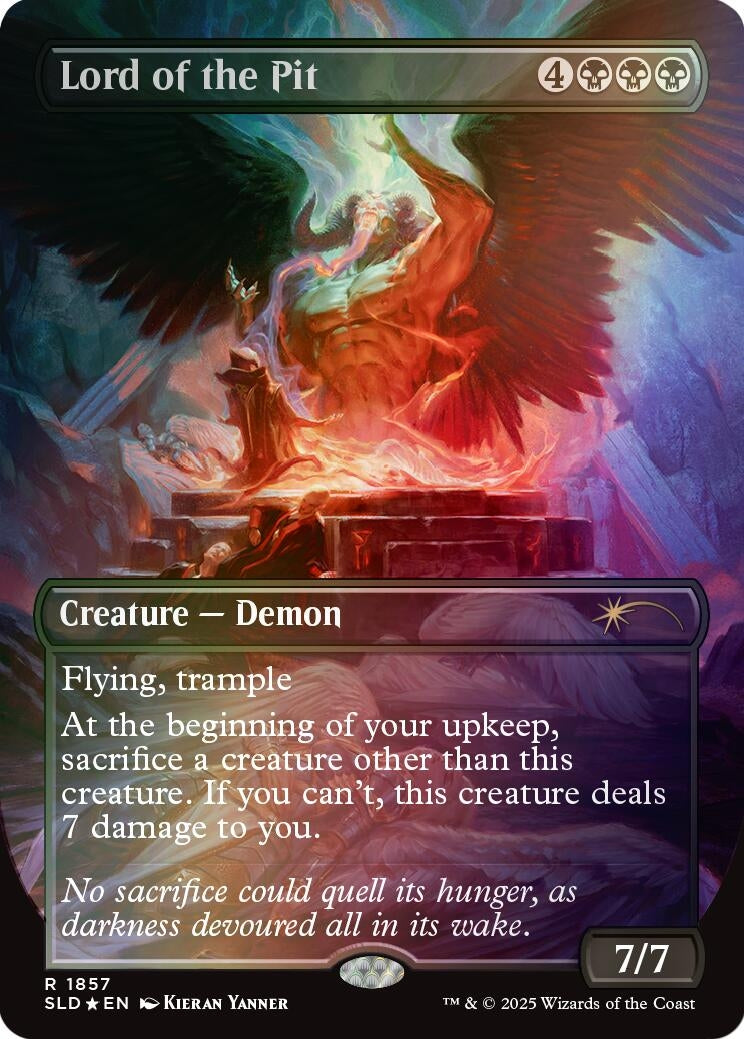 Lord of the Pit (Rainbow Foil) (Secret Lair Drop Series) (1857)