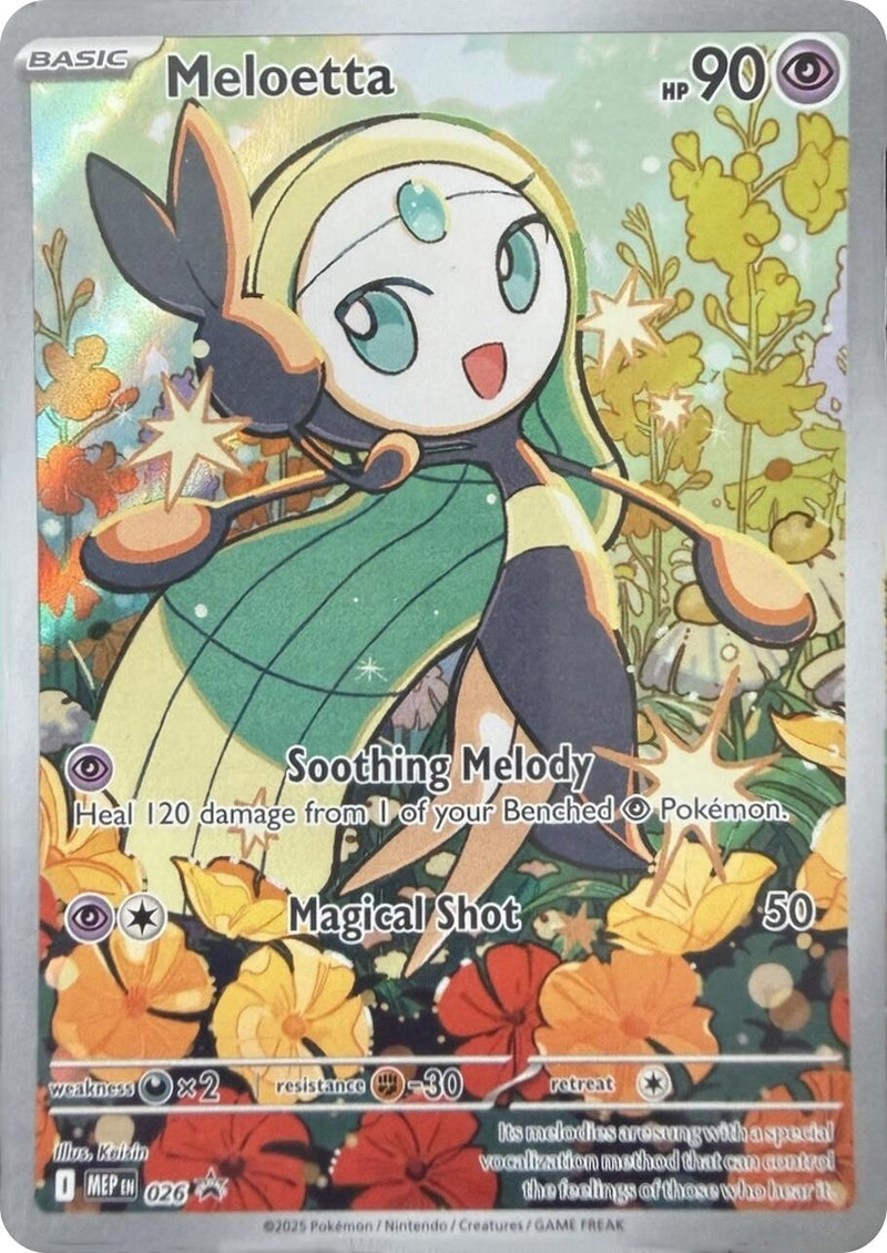 Meloetta - 026 (ME: Mega Evolution Promo) (026)