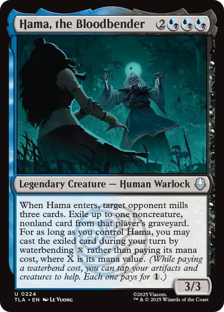 Image for Hama, the Bloodbender (Avatar: The Last Airbender) (224) - Magic: The Gathering