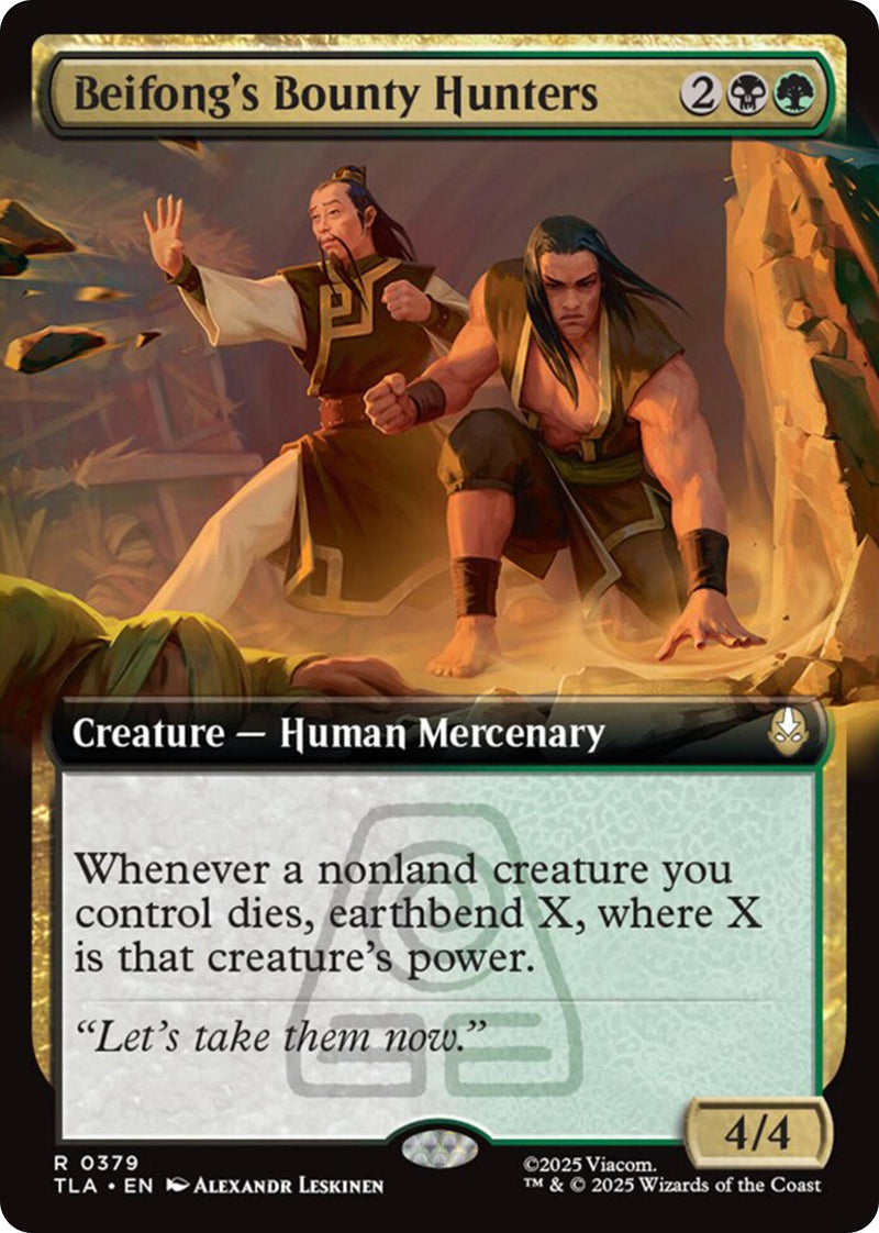 Image for Beifong's Bounty Hunters (Extended Art) (379) - Magic: The Gathering