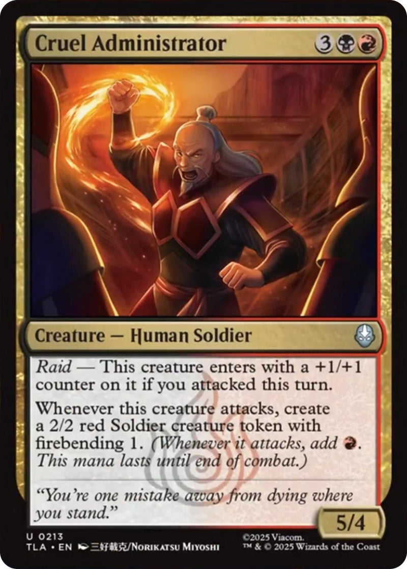 Cruel Administrator (Avatar: The Last Airbender) (213)