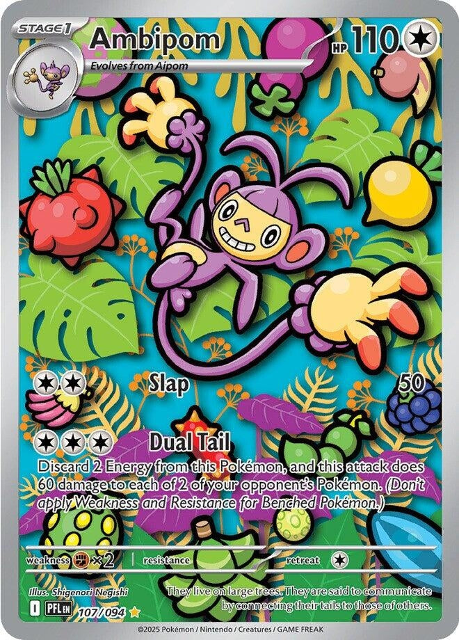 Image for Ambipom (107/094) - Pokemon