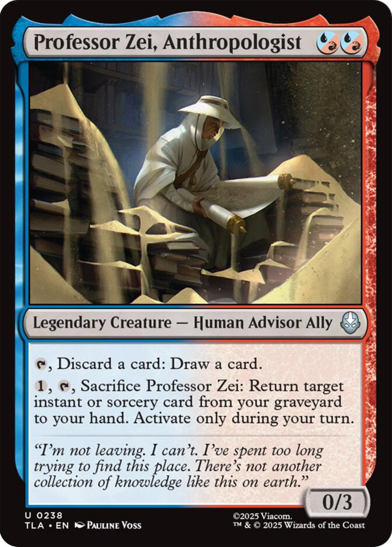 Professor Zei, Anthropologist (Avatar: The Last Airbender) (238)