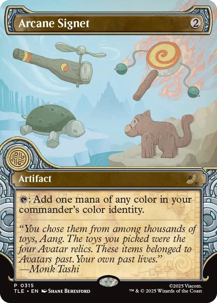 Image for Arcane Signet (Showcase) (315) - Magic: The Gathering