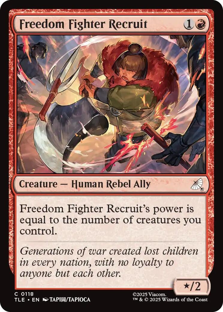 Freedom Fighter Recruit (Avatar: The Last Airbender: Eternal-Legal) (118)