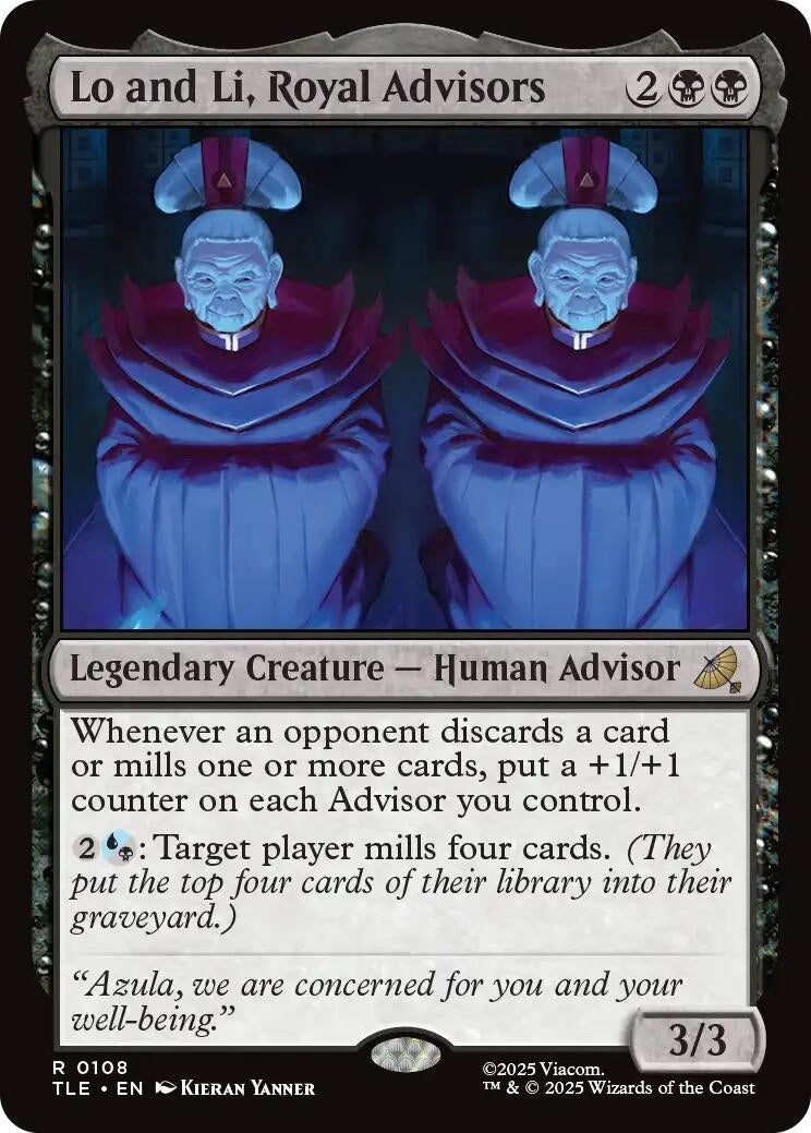 Image for Lo and Li, Royal Advisors (108) - Magic: The Gathering
