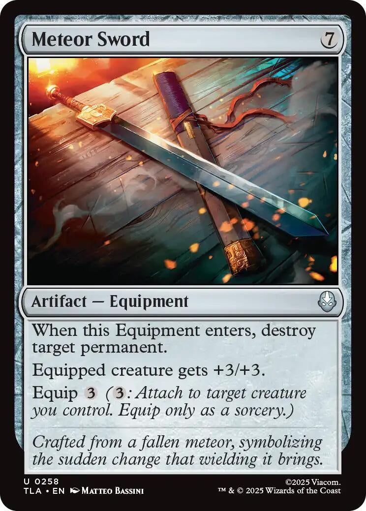 Meteor Sword (Avatar: The Last Airbender) (258)