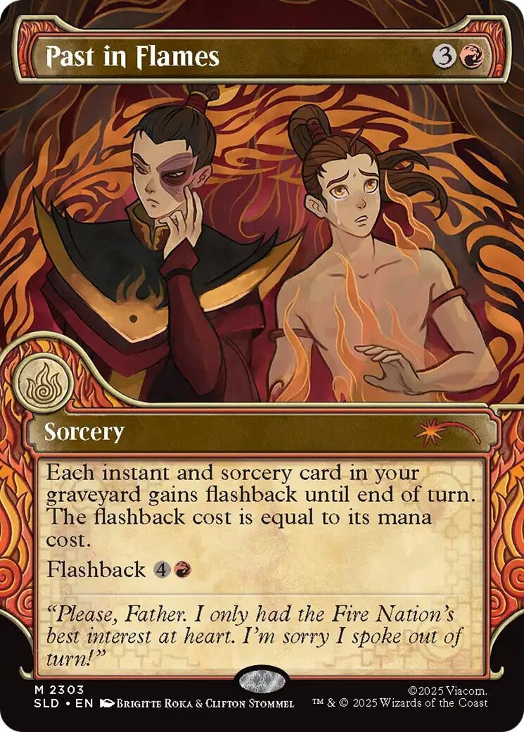 Image for Past in Flames (Secret Lair Drop Series) (2303) (SLD) - Magic: The Gathering
