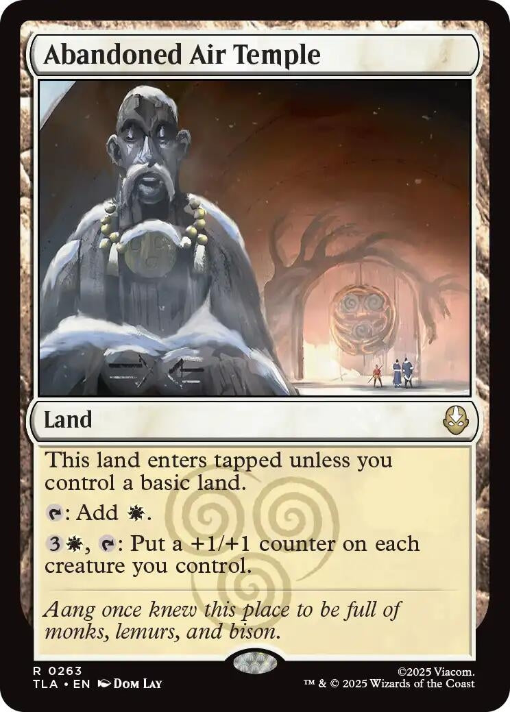 Image for Abandoned Air Temple (263) - Magic: The Gathering