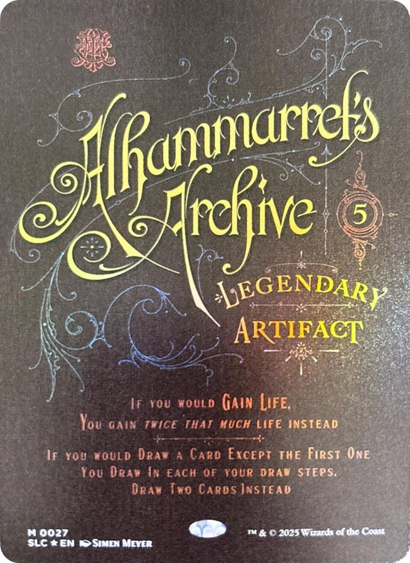Alhammarret's Archive (Secret Lair Countdown Kit) (27)