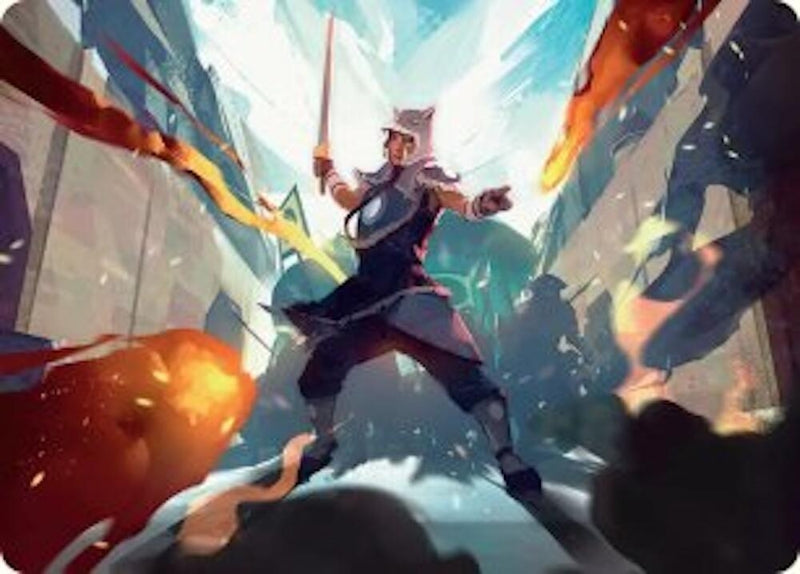 Image for Sokka, Tenacious Tactician Art Card (23) - Magic: The Gathering
