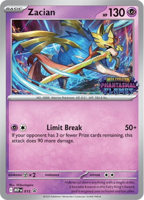 Image for Zacian (Prerelease) (015) - Pokemon