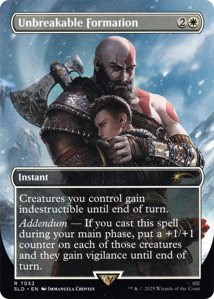 Image for Unbreakable Formation (7052) (Secret Lair Drop Series) (7052) (SLD) - Magic: The Gathering