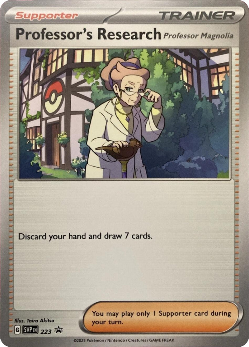 Image for Professor's Research - 223 (SV: Scarlet & Violet Promo Cards) (223) - Pokemon