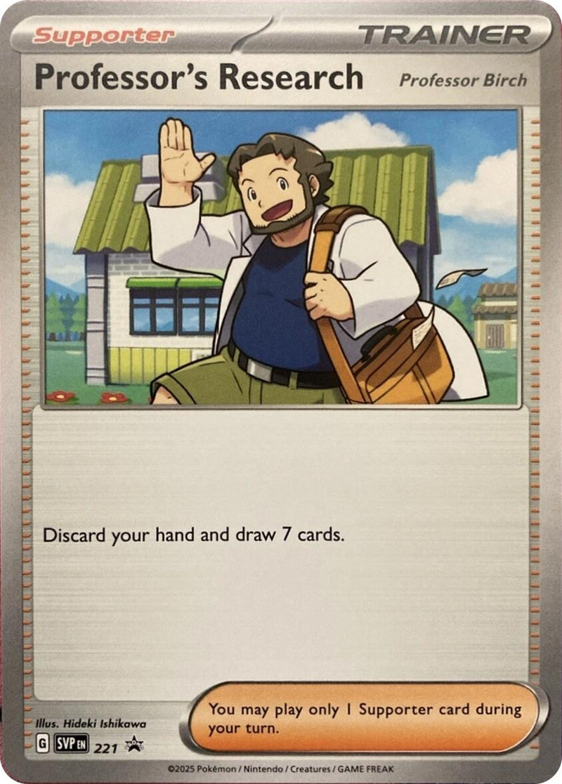 Image for Professor's Research - 221 (SV: Scarlet & Violet Promo Cards) (221) - Pokemon