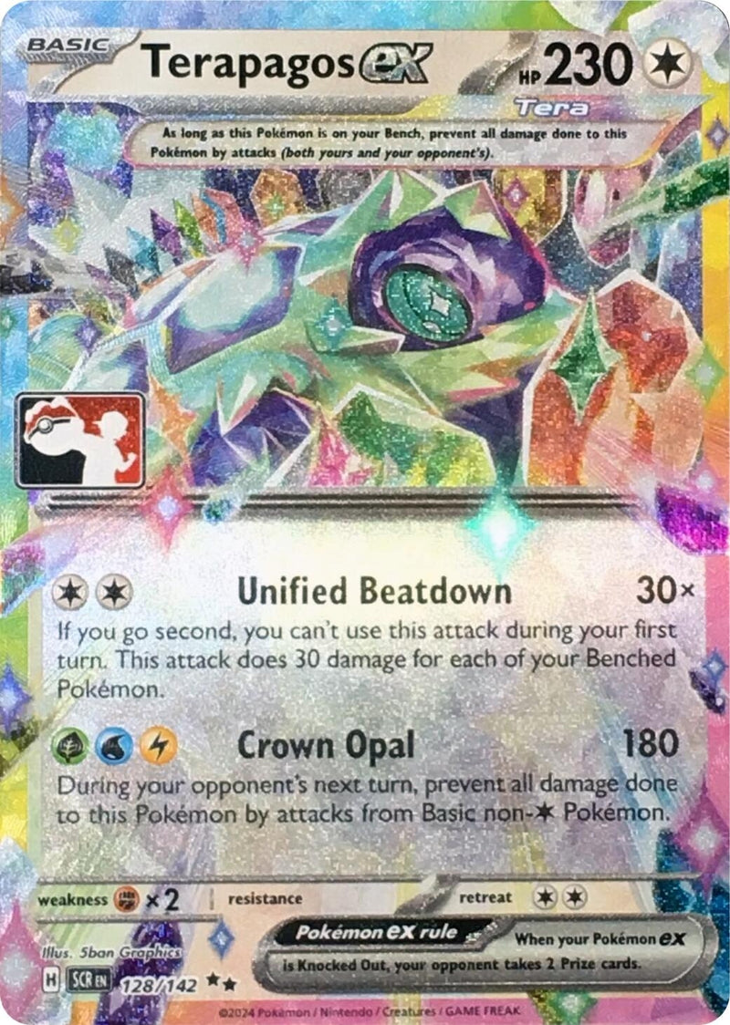 Image for Terapagos ex - 128/142 (Series 7) (Prize Pack Series Cards) (128/142) - Pokemon