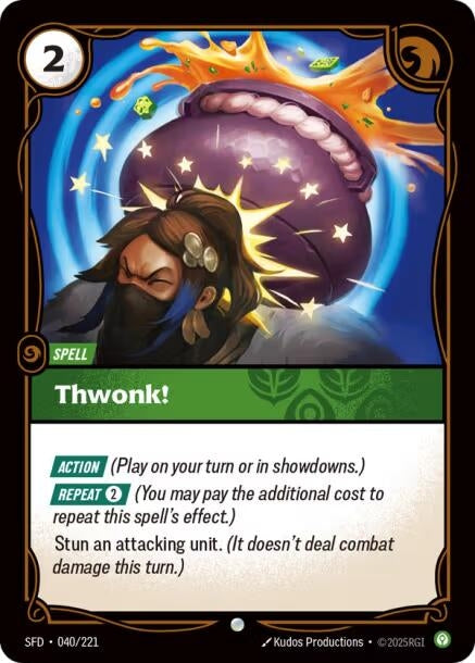 Image for Thwonk! (Spiritforged) (040/221) - Riftbound: League of Legends Trading Card Game