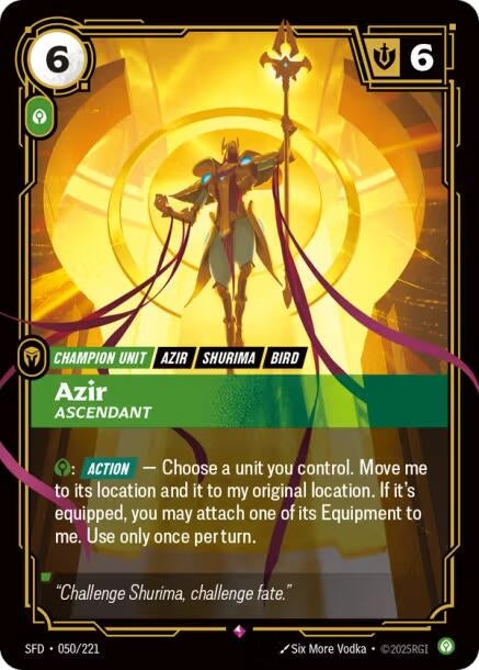 Azir - Ascendant (Spiritforged) (050/221)