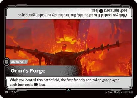 Image for Ornn's Forge (Spiritforged) (213/221) - Riftbound: League of Legends Trading Card Game