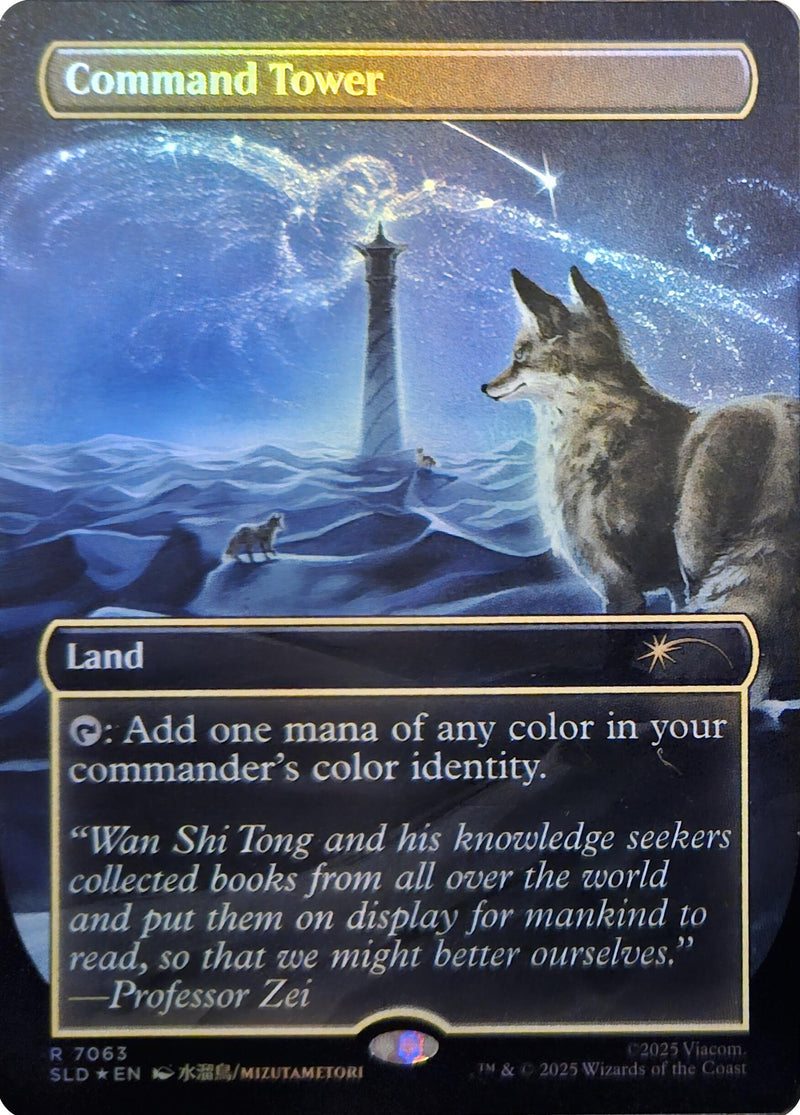 Image for Command Tower (7063) (Rainbow Foil) (Secret Lair Drop Series) (7063) (SLD) - Magic: The Gathering