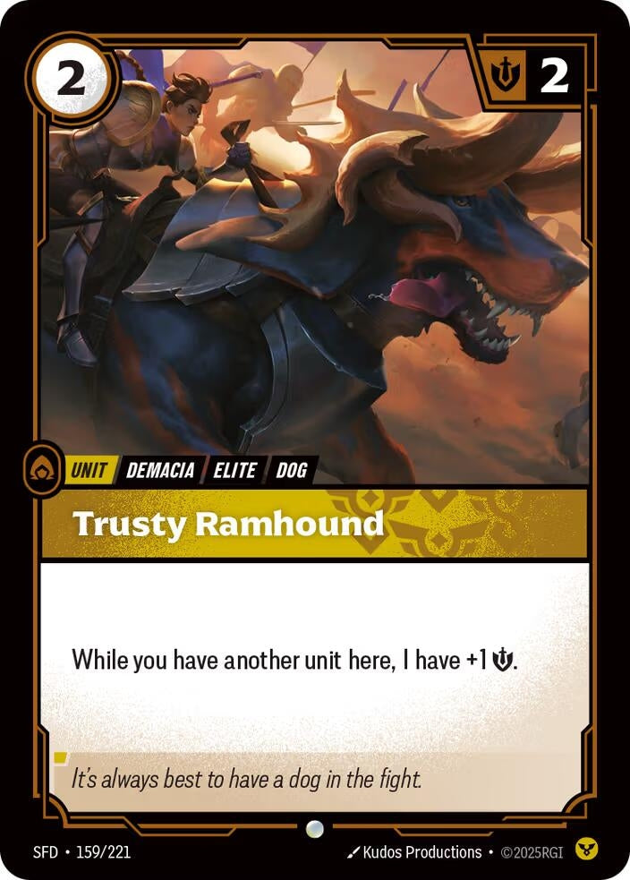 Trusty Ramhound (Spiritforged) (159/221)