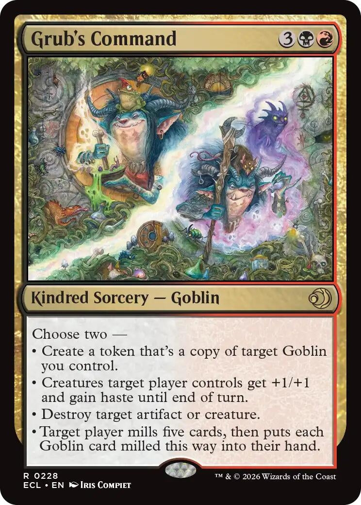 Grub's Command (Lorwyn Eclipsed) (228)