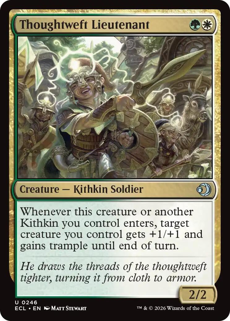 Thoughtweft Lieutenant (Lorwyn Eclipsed) (246)