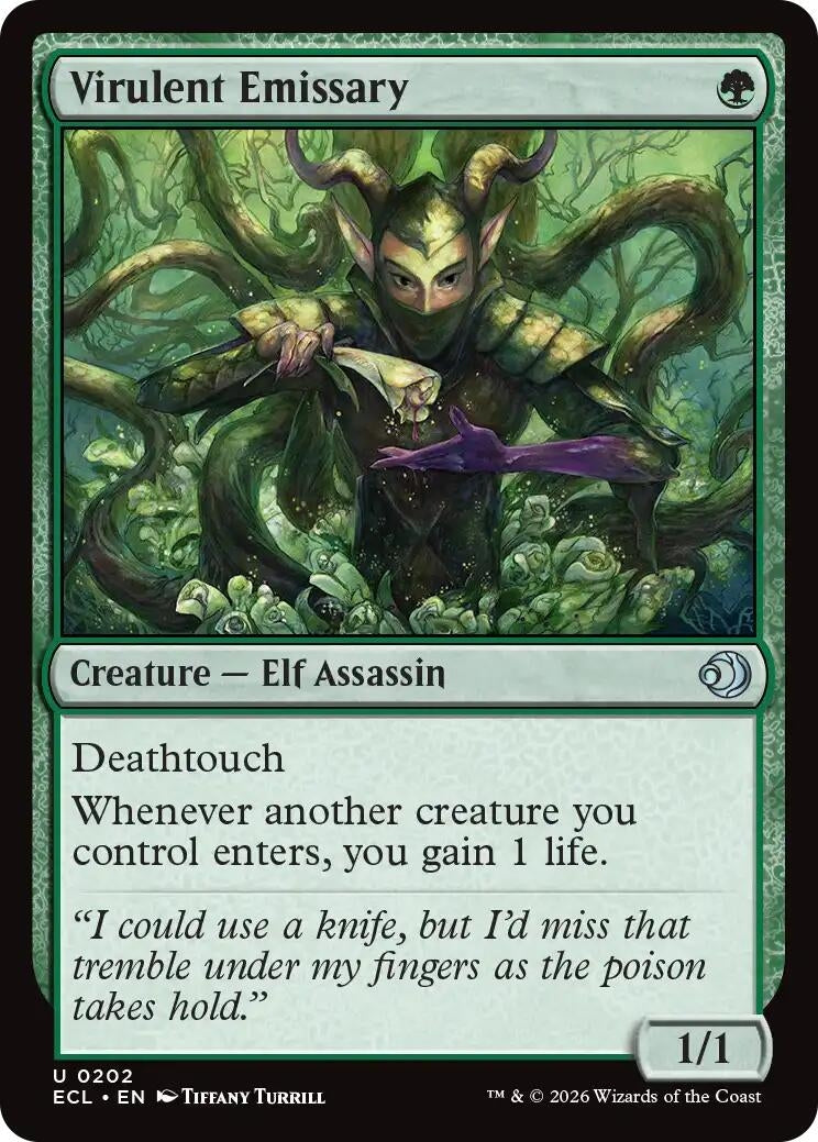 Virulent Emissary (Lorwyn Eclipsed) (202)