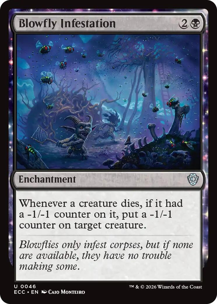 Image for Blowfly Infestation (46) - Magic: The Gathering
