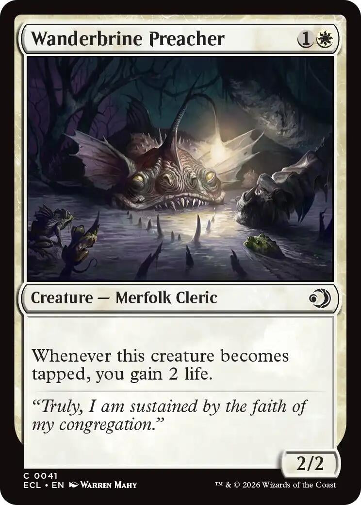 Wanderbrine Preacher (Lorwyn Eclipsed) (41)
