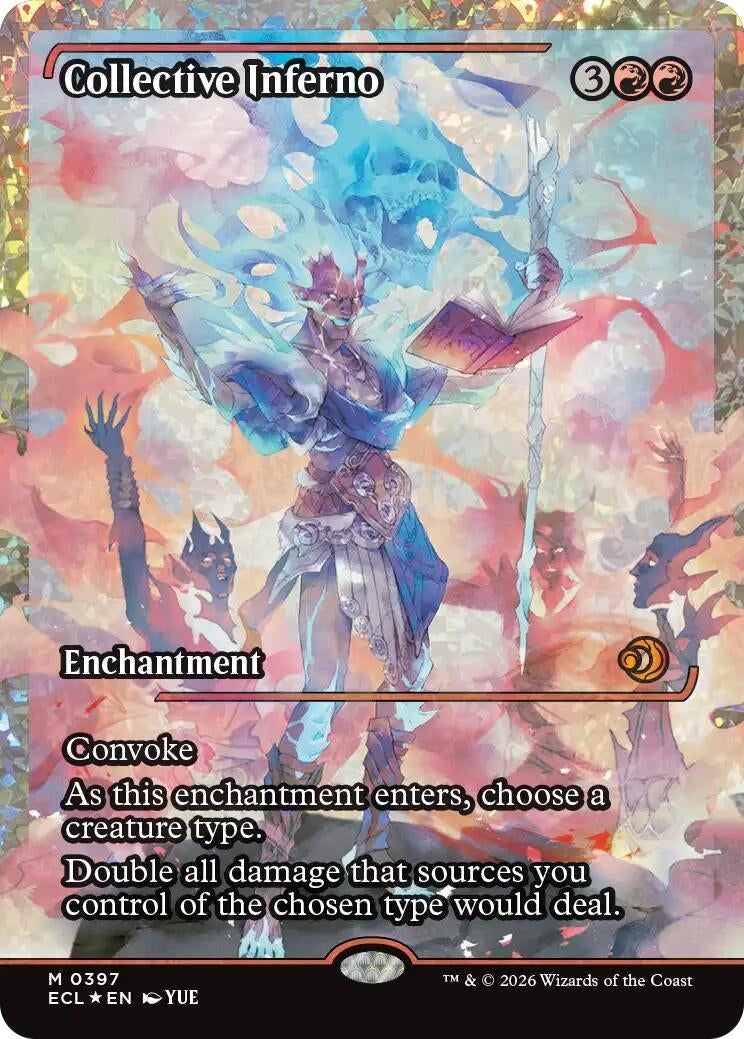 Image for Collective Inferno (Showcase) (Fracture Foil) (397) - Magic: The Gathering