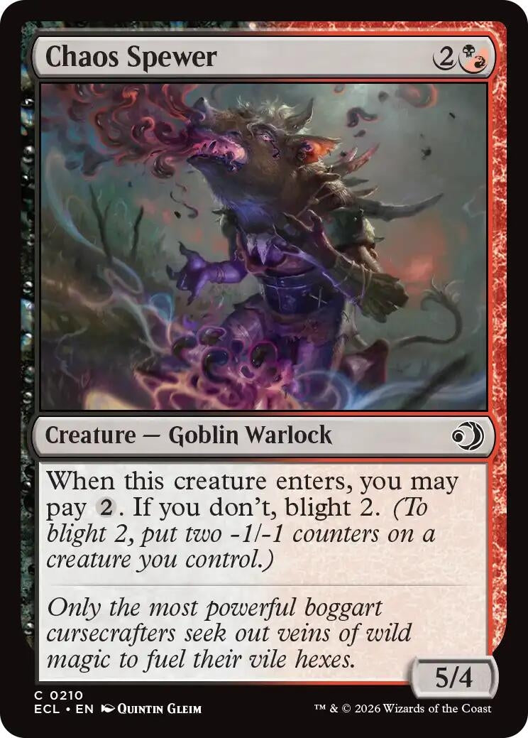 Chaos Spewer (Lorwyn Eclipsed) (210)