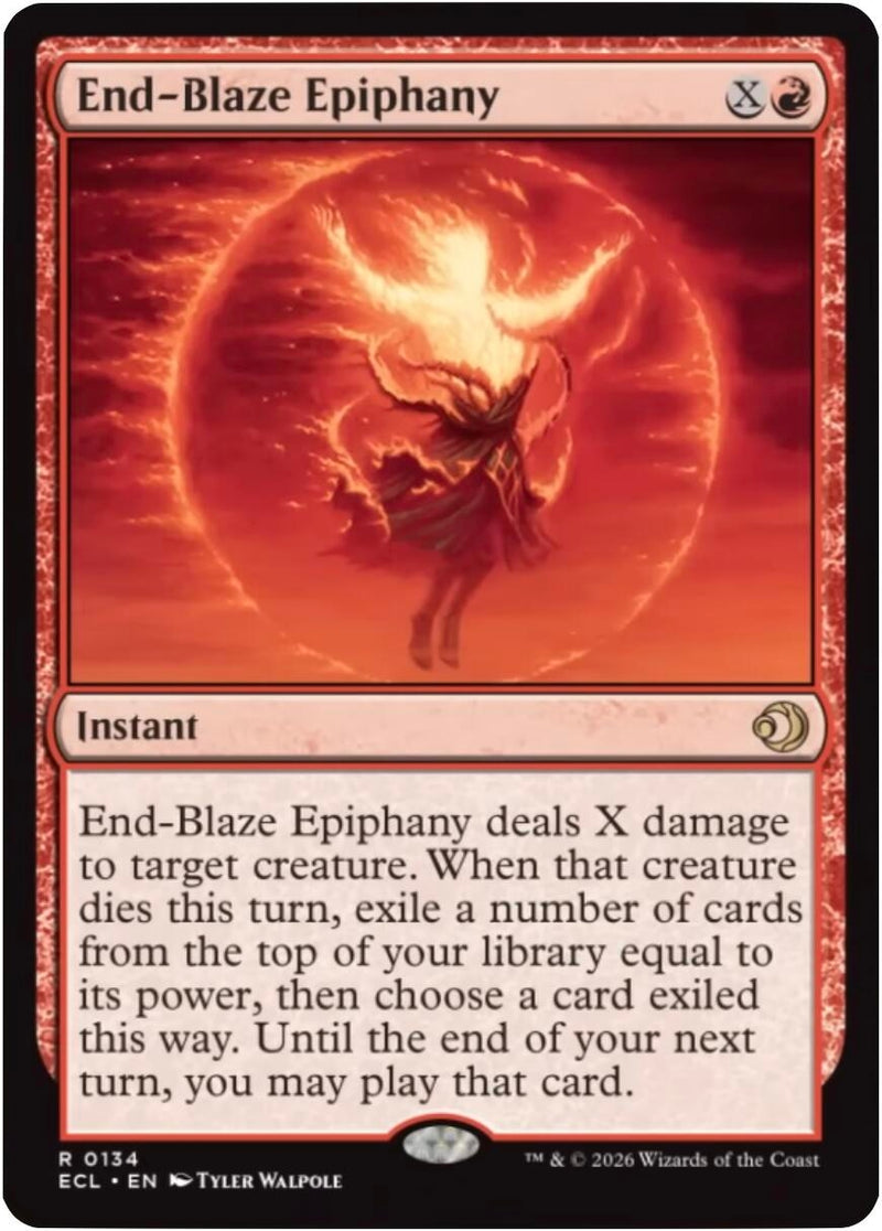 End-Blaze Epiphany (Lorwyn Eclipsed) (134)
