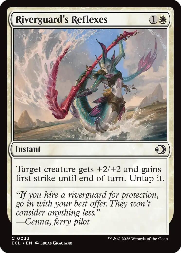 Riverguard's Reflexes (Lorwyn Eclipsed) (33)