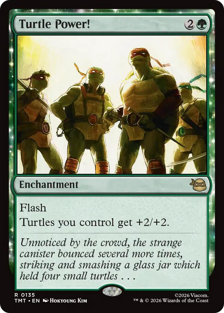 Image for Turtle Power! (Teenage Mutant Ninja Turtles) (135) - Magic: The Gathering