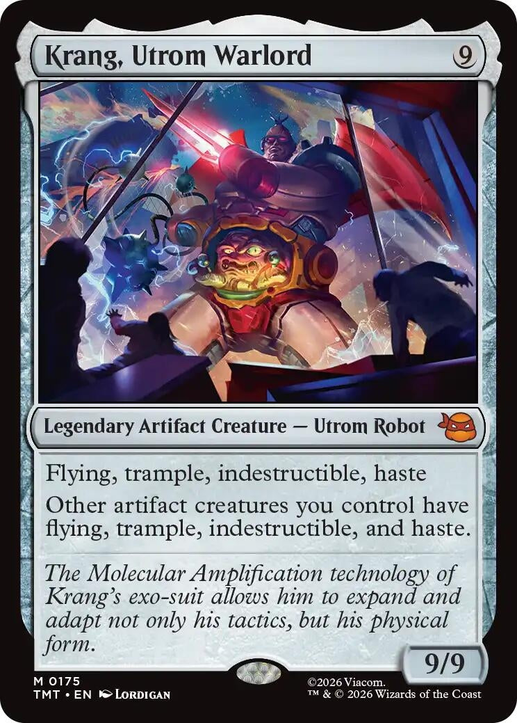 Image for Krang, Utrom Warlord (Teenage Mutant Ninja Turtles) (175) - Magic: The Gathering