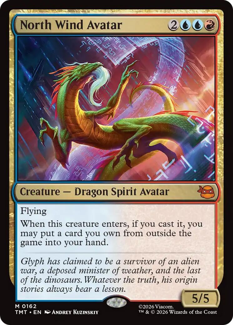 Image for North Wind Avatar (Teenage Mutant Ninja Turtles) (162) - Magic: The Gathering