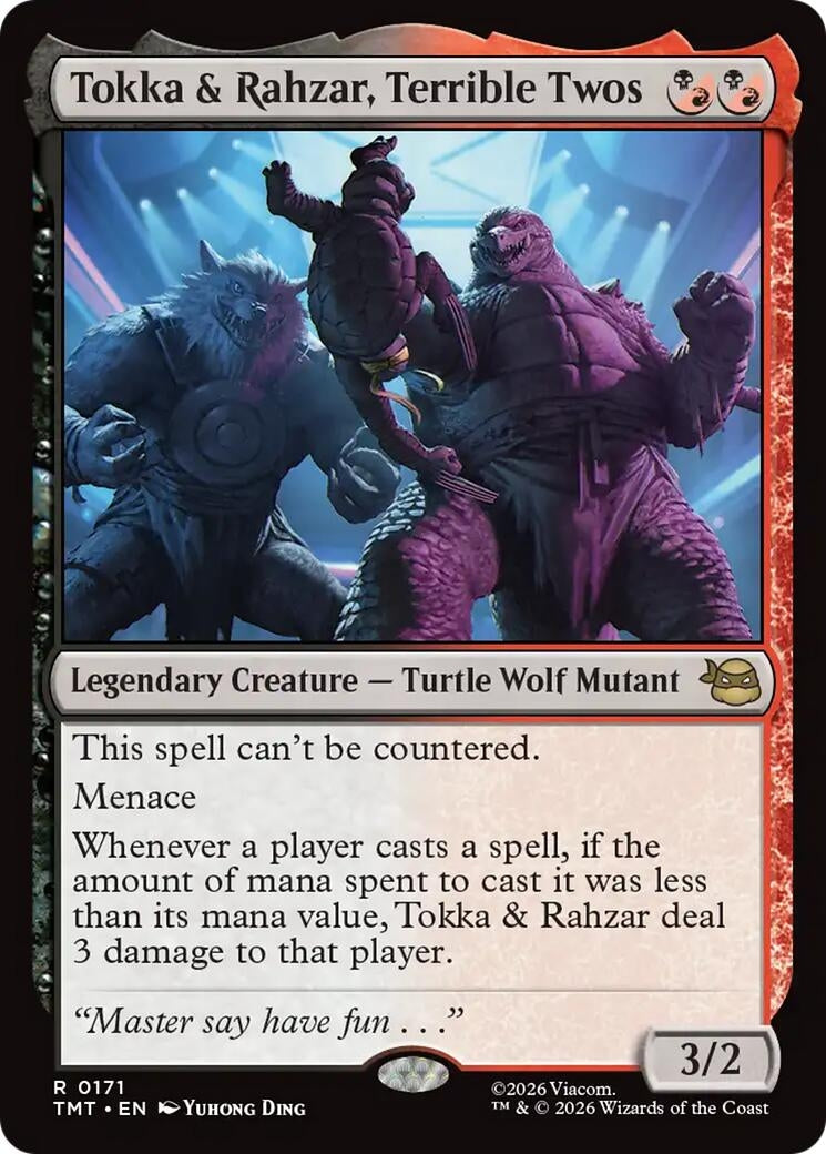 Image for Tokka & Rahzar, Terrible Twos (Teenage Mutant Ninja Turtles) (171) - Magic: The Gathering