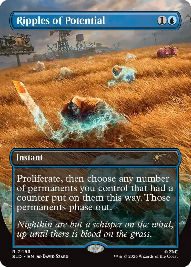 Image for Ripples of Potential (Secret Lair Drop Series) (2453) (SLD) - Magic: The Gathering