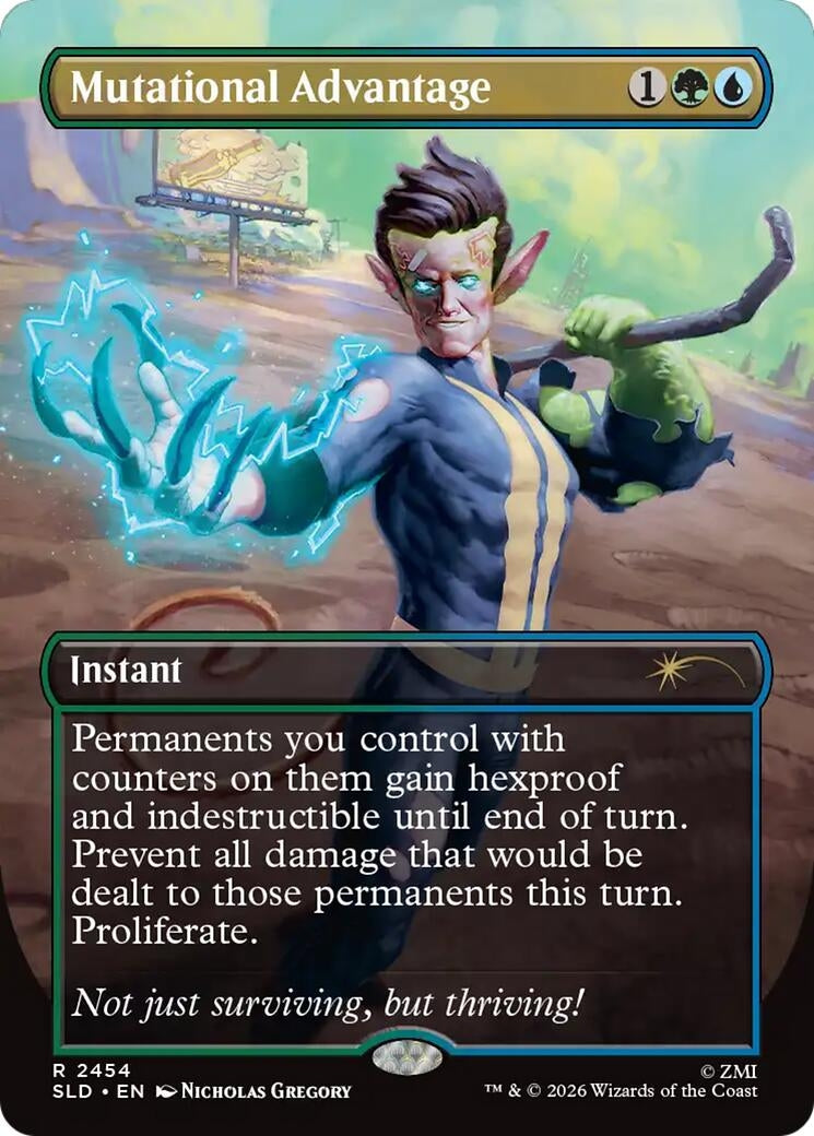 Image for Mutational Advantage (Secret Lair Drop Series) (2454) (SLD) - Magic: The Gathering