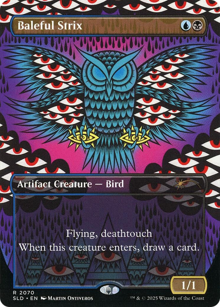 Image for Baleful Strix (2070) (Secret Lair Drop Series) (2070) (SLD) - Magic: The Gathering