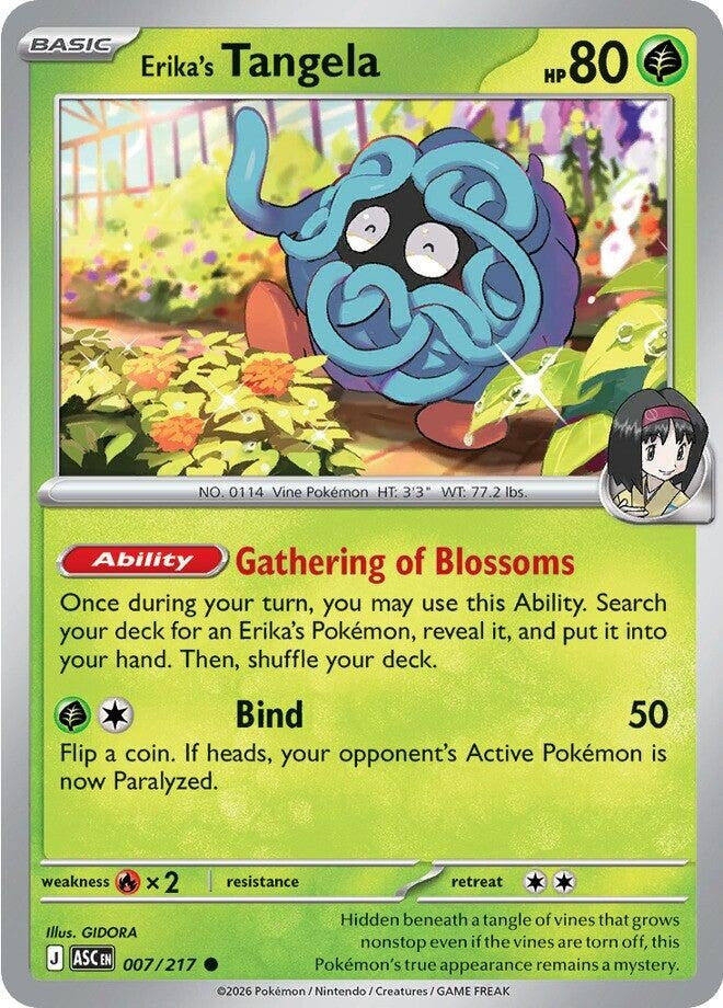 Erika's Tangela (ME: Ascended Heroes) (007/217)