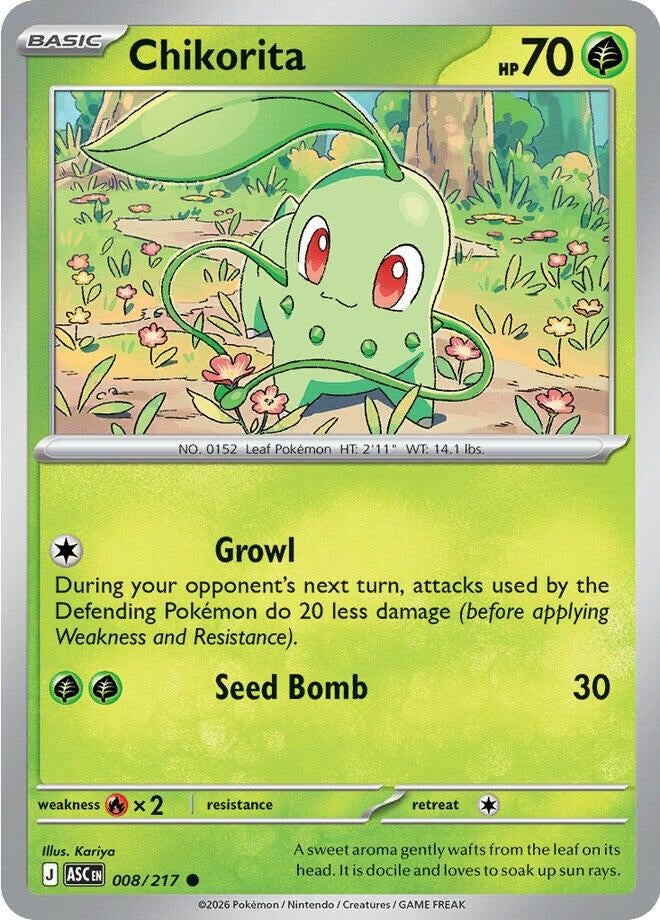 Chikorita (ME: Ascended Heroes) (008/217)